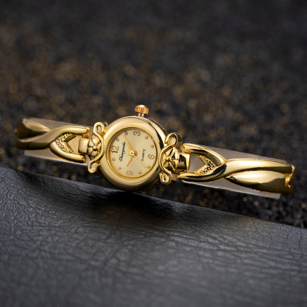 Fashion Thin Gold Watches for  - Vintage Watch Crystal recensione e prezzo