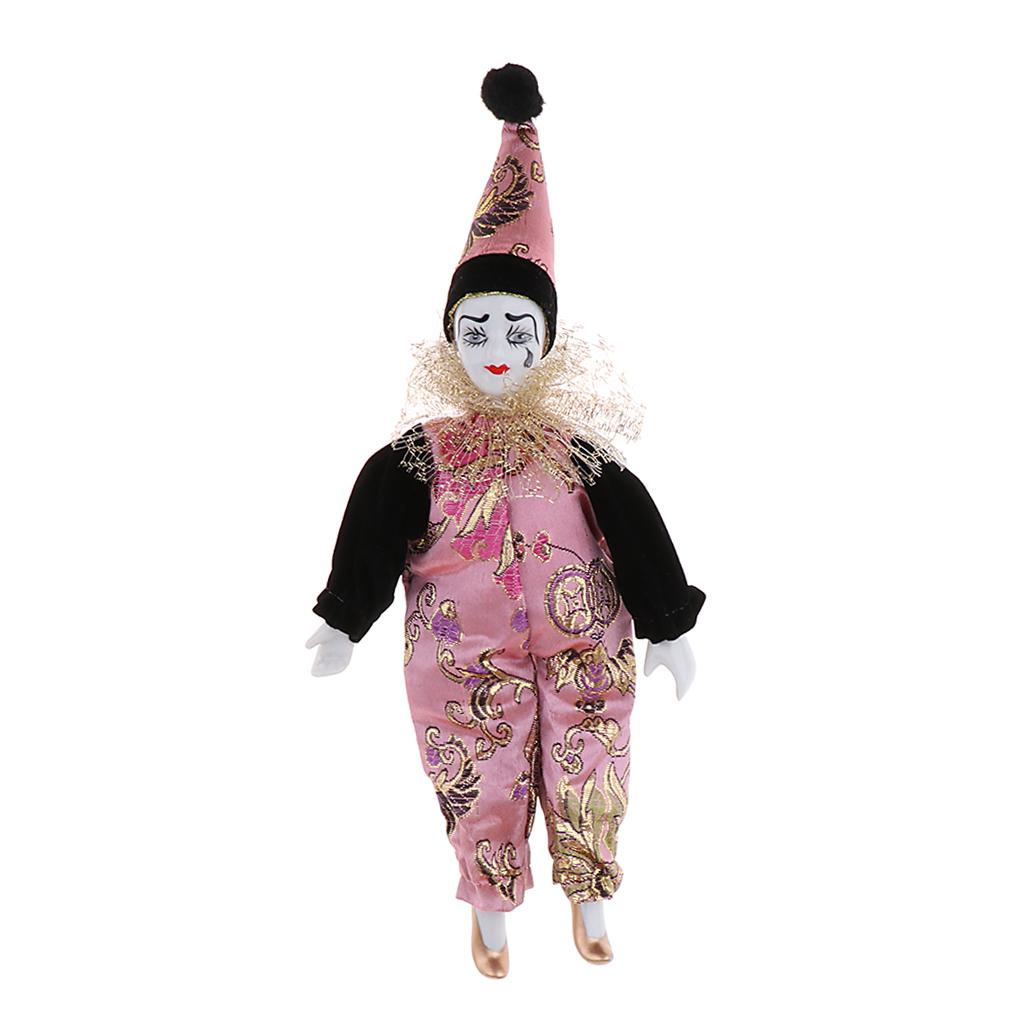 22cm Porcelain Clown Dolls Col - Vintage Collectible Porcelain Dolls recensione e prezzo