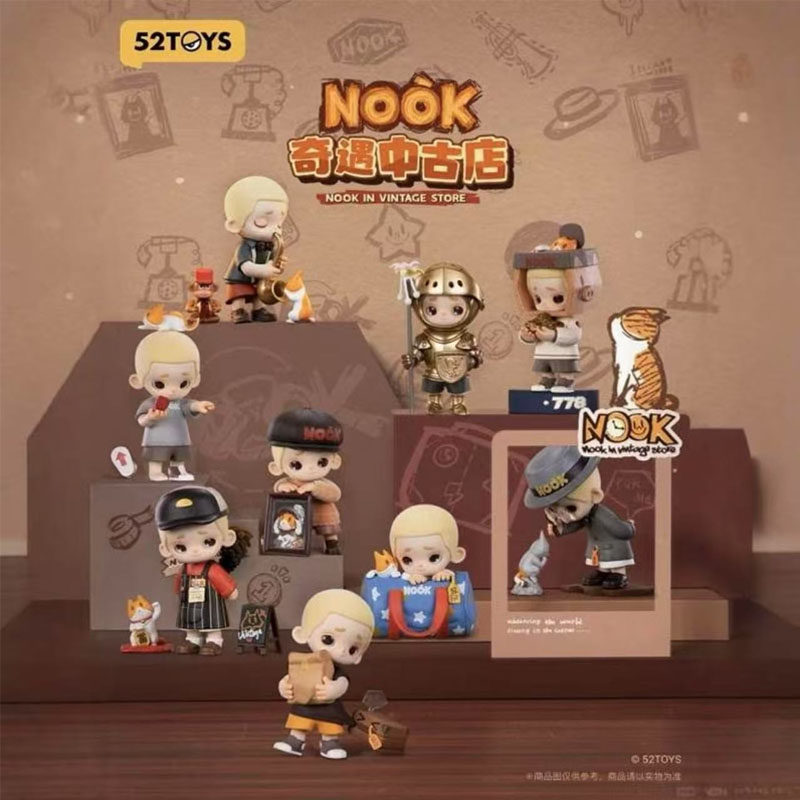 New 52TOYS Blind Box Nook In V - Vintage Collectible Stores recensione e prezzo