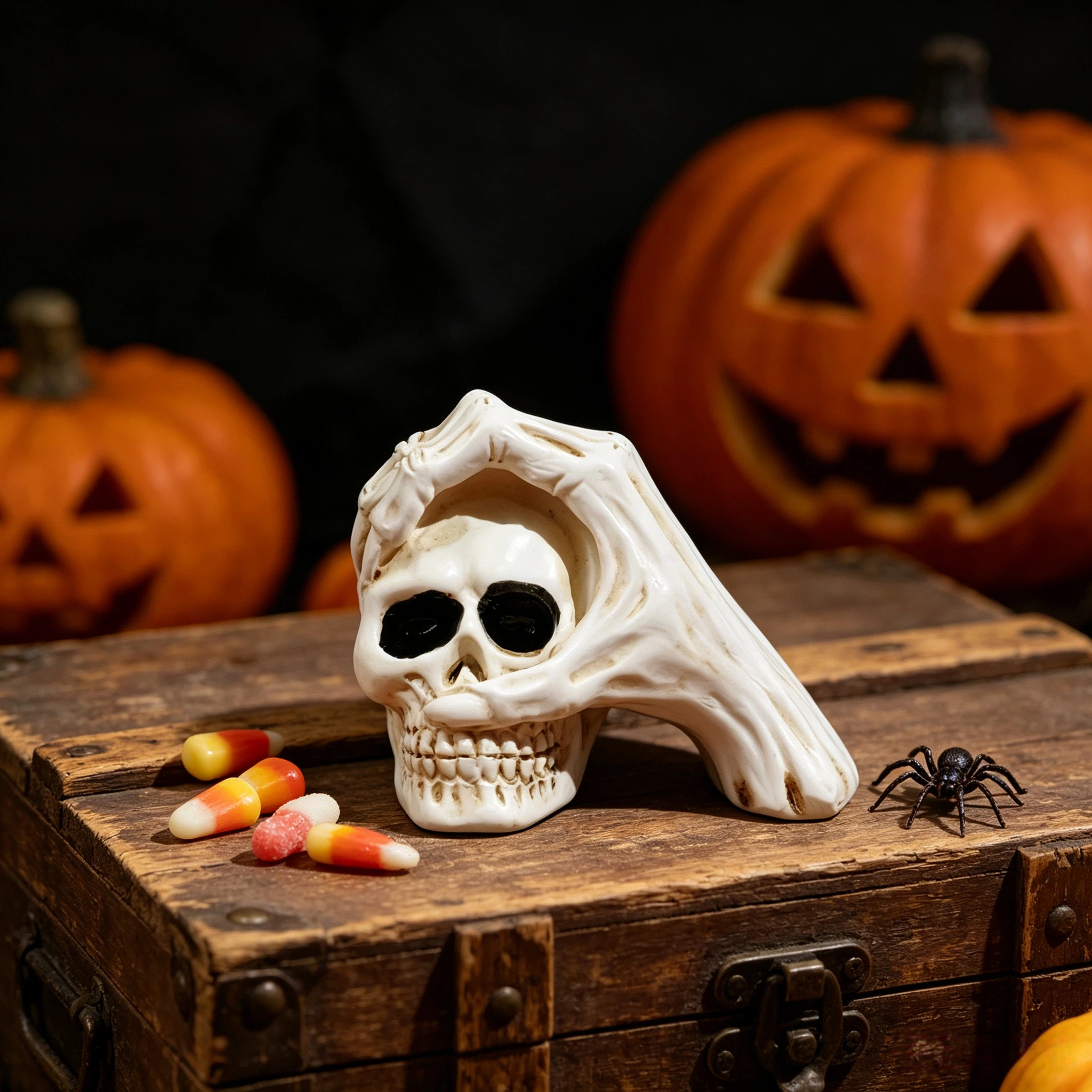 Halloween-Themed Resin Skeleto - Vintage Things Collection recensione e prezzo