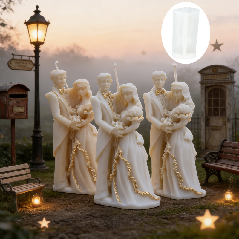Bride and Groom Silicone Mold  - Vintage Things Collection recensione e prezzo
