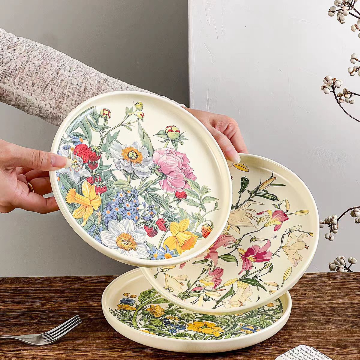 Creative Romantic Floral Ceram - Vintage Collectible Dishes recensione e prezzo