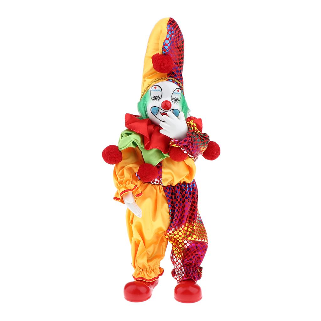 Antique Ceramic Clown Dolls Vi - Vintage Collectible Porcelain Dolls recensione e prezzo