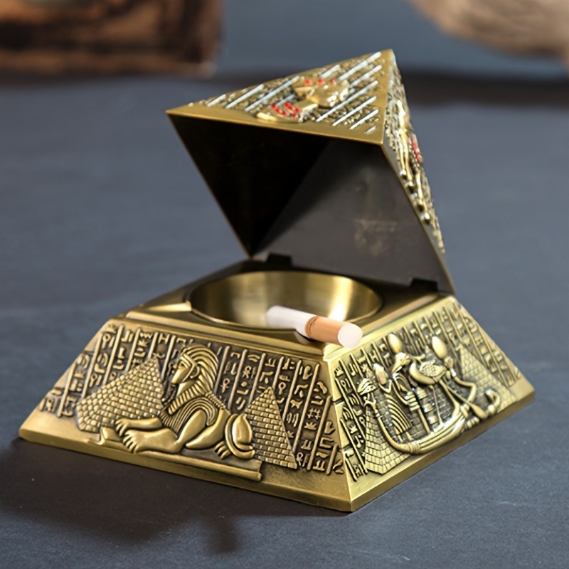 Egyptian Pharaoh Pyramid Ashtr - Vintage Collectible Ashtrays recensione e prezzo
