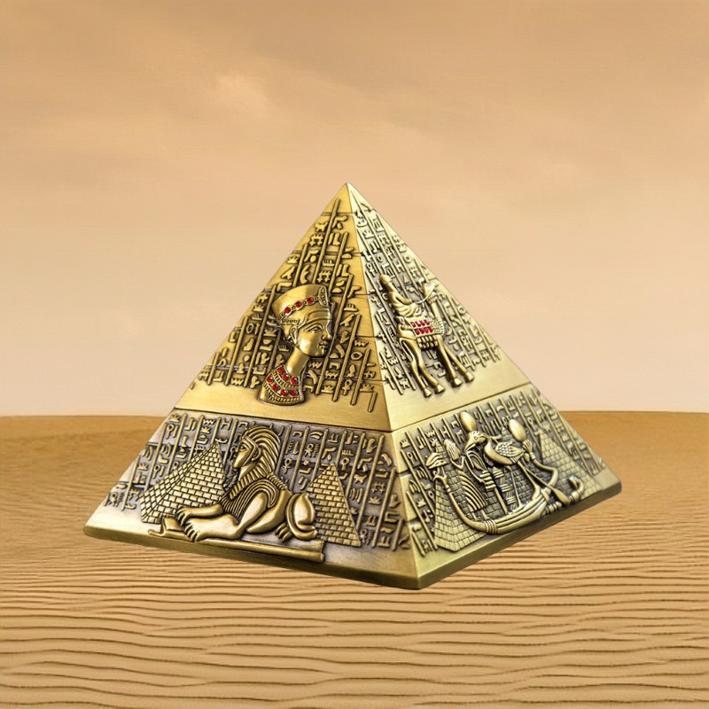 Egyptian Pharaoh Pyramid Ashtr - Vintage Collectible Ashtrays recensione e prezzo