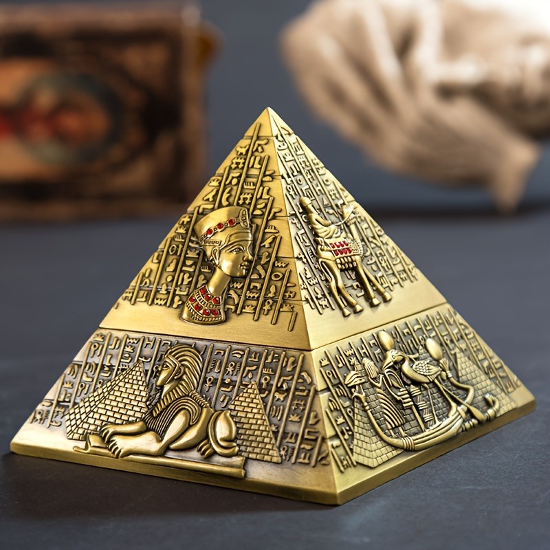 Egyptian Pharaoh Pyramid Ashtr - Vintage Collectible Ashtrays recensione e prezzo