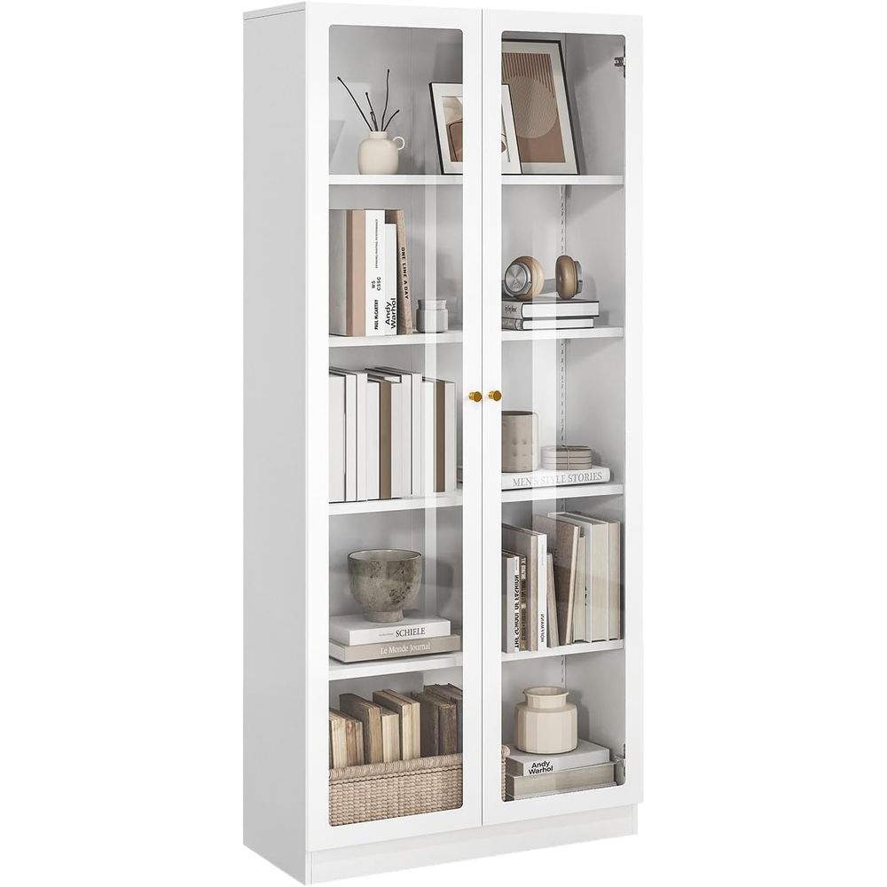 70.87 Tall Metal Bookshelf, 5- - Collectible Collection recensione e prezzo