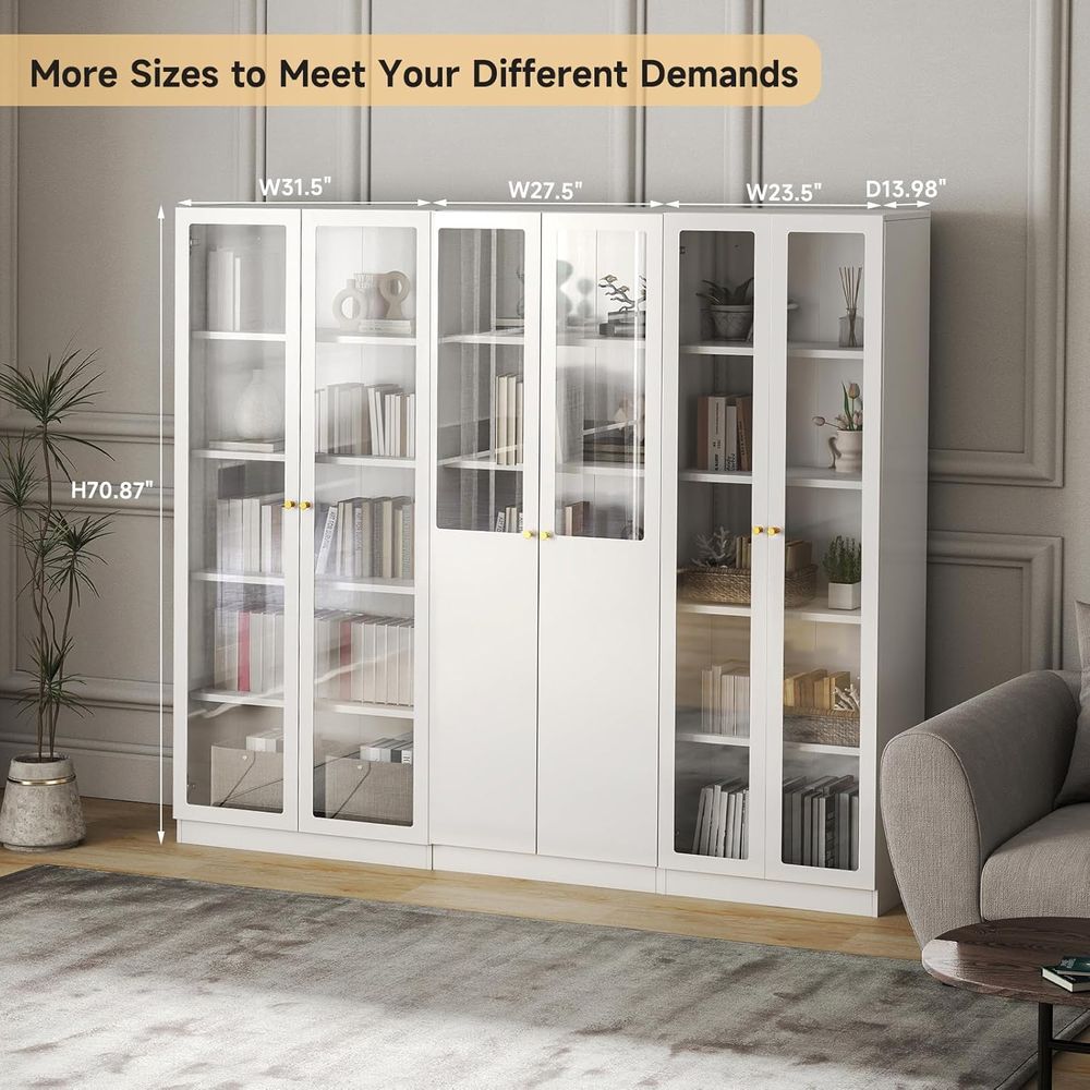 70.87 Tall Metal Bookshelf, 5- - Collectible Collection recensione e prezzo