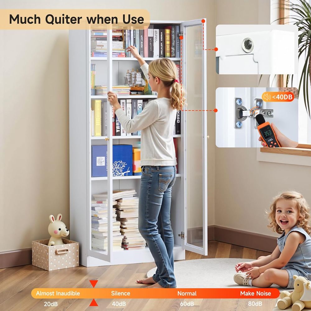 70.87 Tall Metal Bookshelf, 5- - Collectible Collection recensione e prezzo