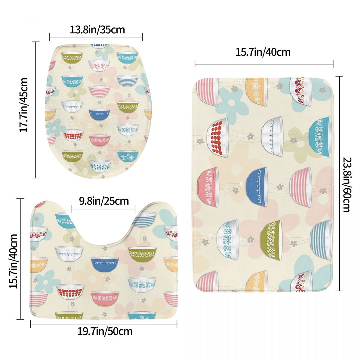 Vintage Pyrex Bowls Collection - Vintage Collectible Pyrex recensione e prezzo