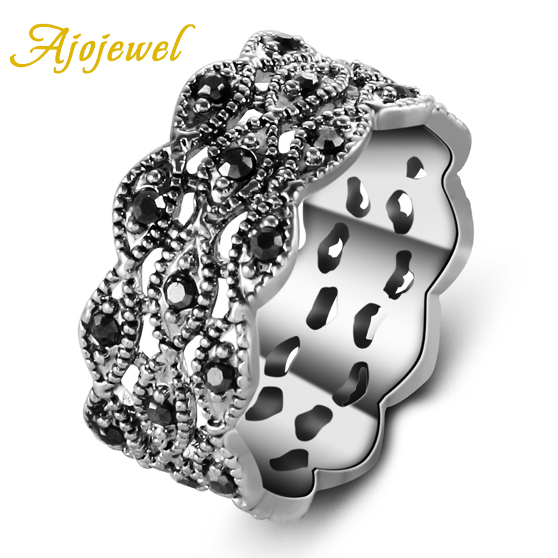 Ajojewel 3 Layer Rhinestone Ri - Vintage Items Collection recensione e prezzo
