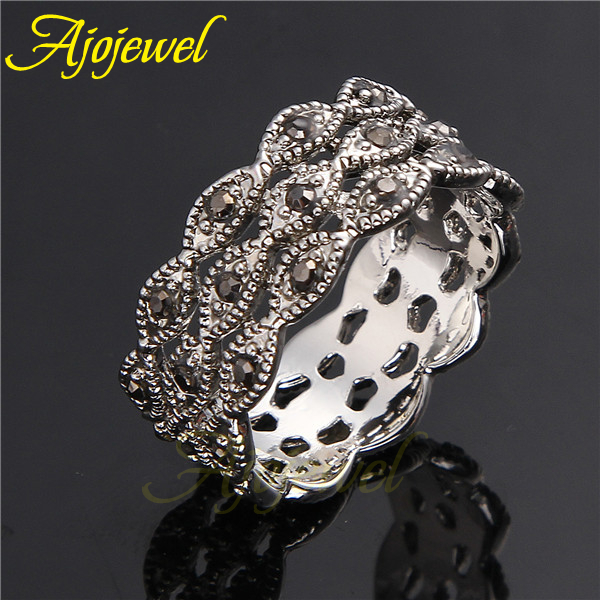 Ajojewel 3 Layer Rhinestone Ri - Vintage Items Collection recensione e prezzo