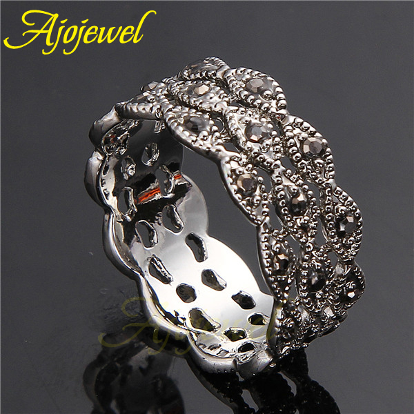 Ajojewel 3 Layer Rhinestone Ri - Vintage Items Collection recensione e prezzo