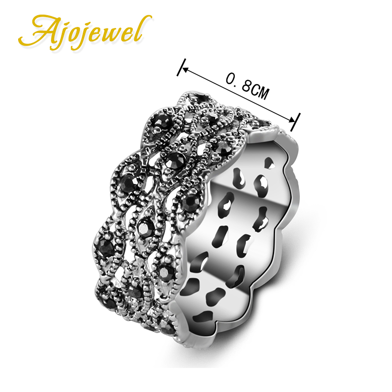 Ajojewel 3 Layer Rhinestone Ri - Vintage Items Collection recensione e prezzo
