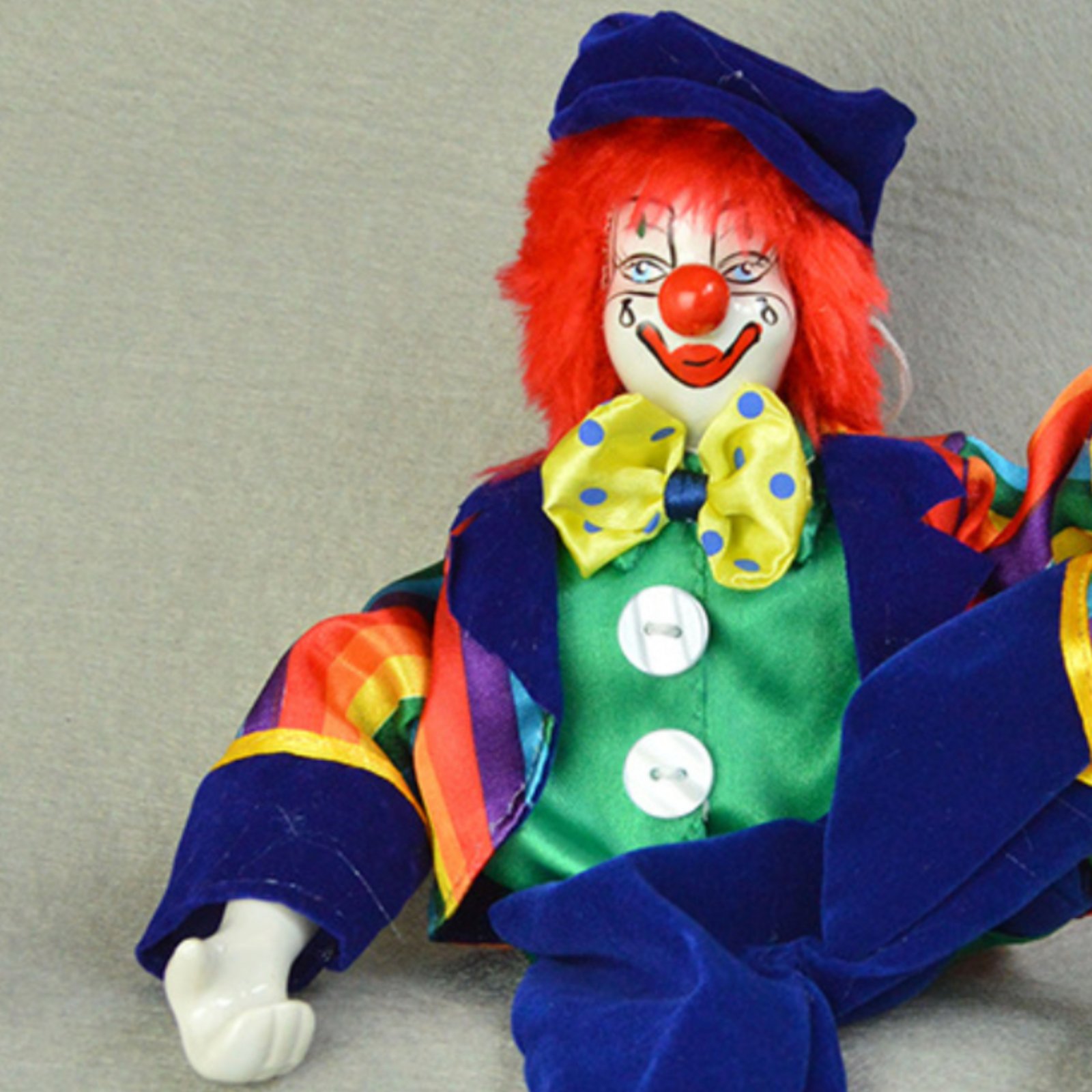 Dangling Leg Clown Doll Handma - Vintage Collectible Porcelain Dolls recensione e prezzo