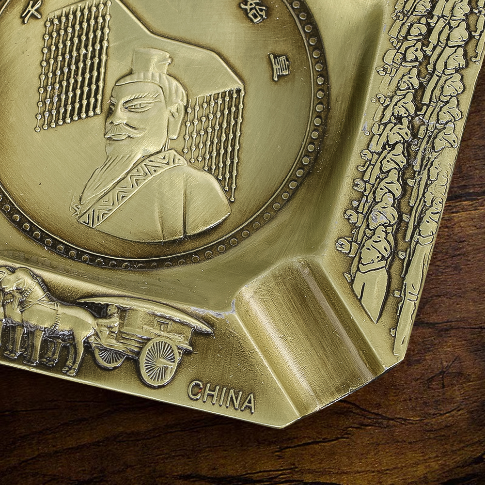 Vintage Brass Ashtray Retro Ch - Vintage Collectible Ashtrays recensione e prezzo