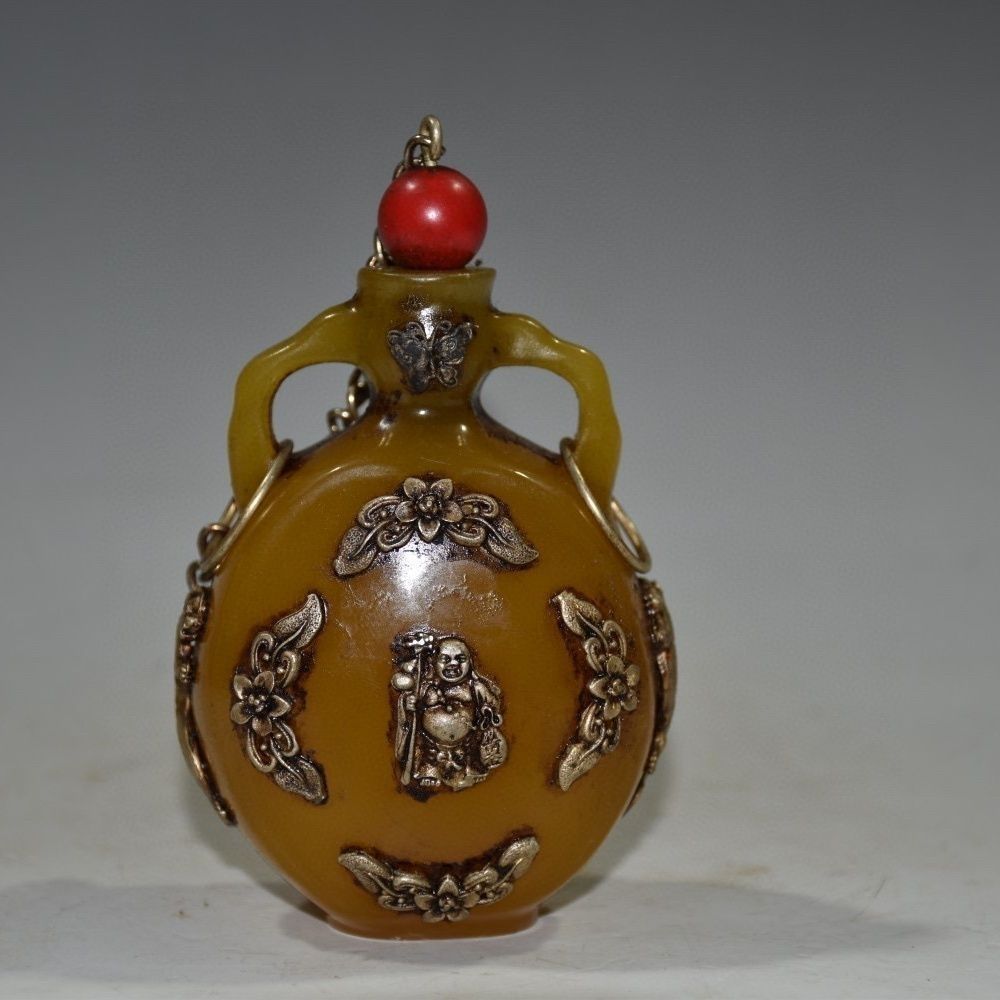 Vintage Collectible Carved Amb - Vintage Collectible Bottles recensione e prezzo