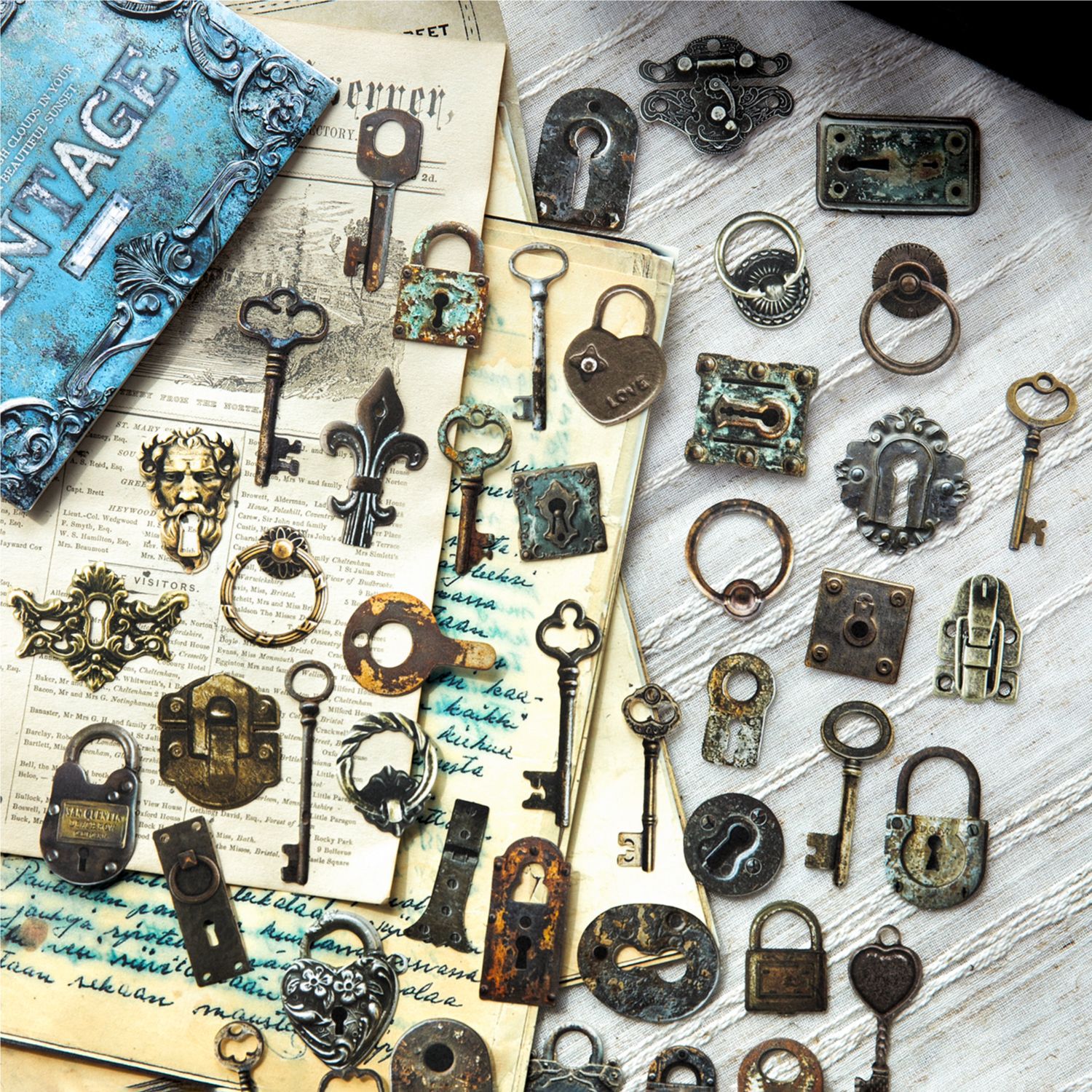 50pcs/1lot Kawaii Scrapbook St - Vintage Things Collection recensione e prezzo