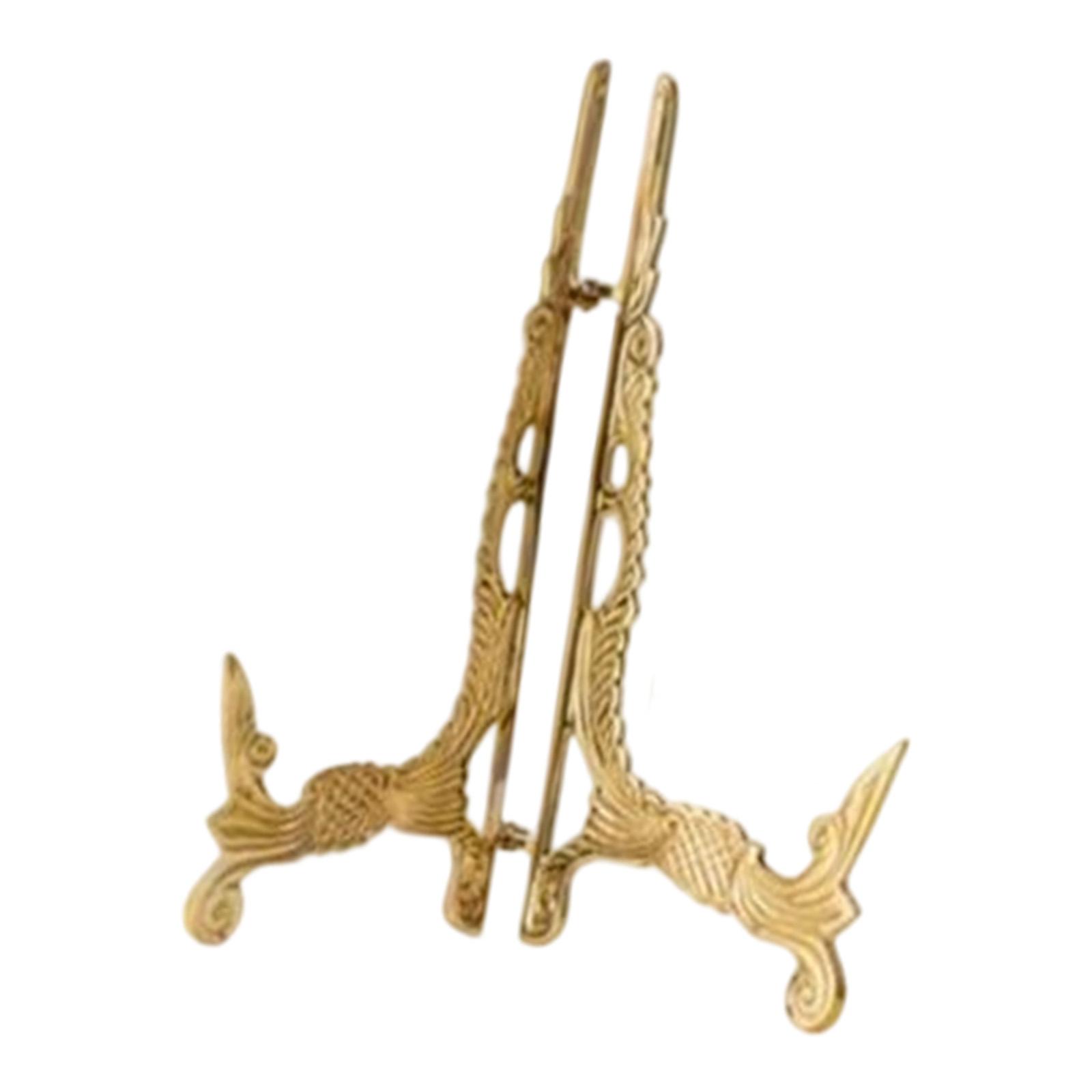 Vintage Brass Plate Holder Dec - Vintage Collectible Dishes recensione e prezzo