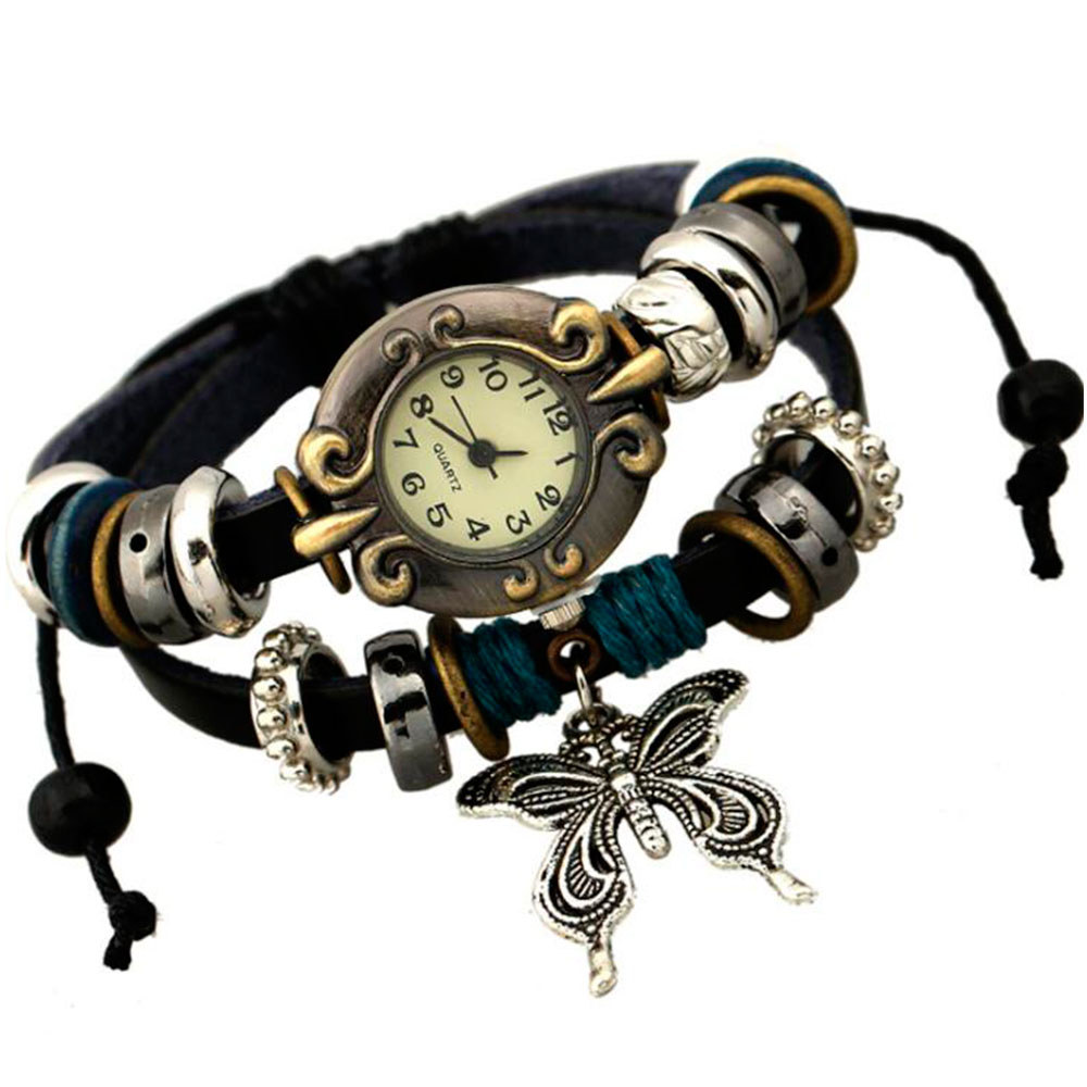 Handmade Butterfly Beads Brace - Vintage Watch Crystal recensione e prezzo