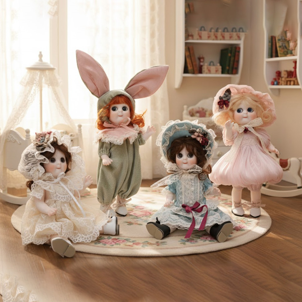 Cloveray 8 inch Movable Joints - Vintage Collectible Porcelain Dolls recensione e prezzo