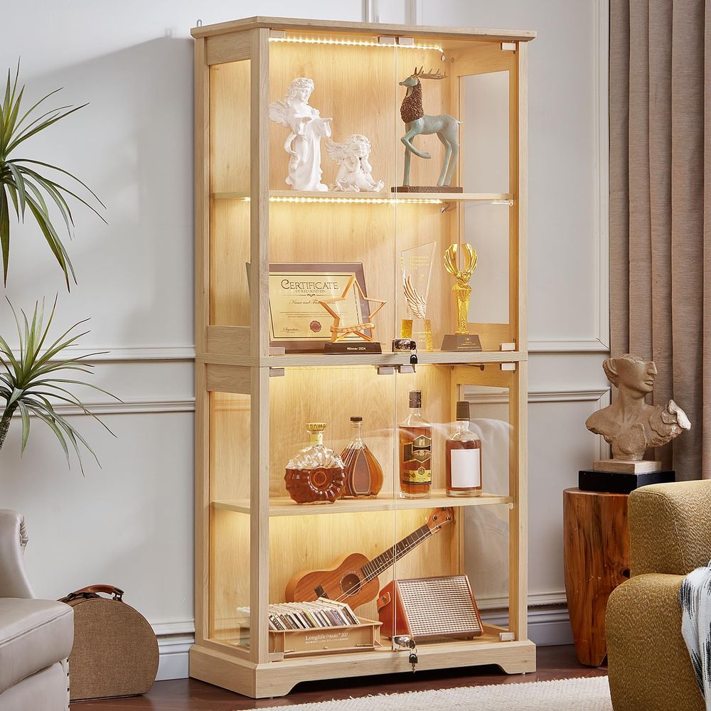 Farmhouse Glass Display Cabine - Collectible Collection recensione e prezzo