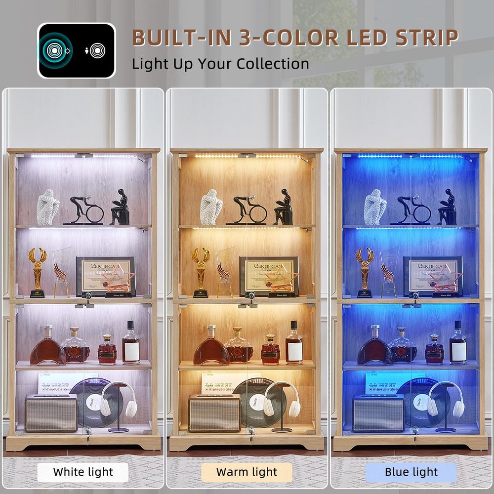 Farmhouse Glass Display Cabine - Collectible Collection recensione e prezzo