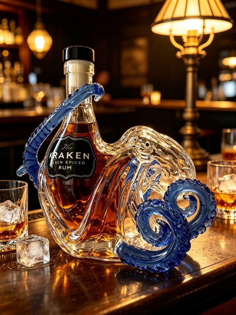 Decanter, Sea Monster, Octopus - Vintage Collectible Bottles recensione e prezzo