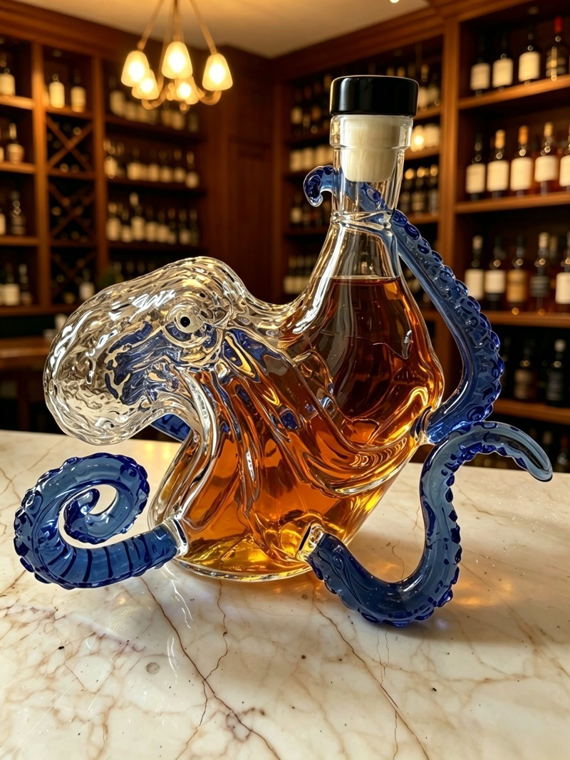 Decanter, Sea Monster, Octopus - Vintage Collectible Bottles recensione e prezzo