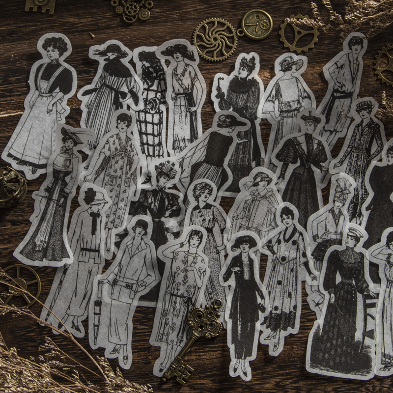 1pack/100pcs Vintage Black Whi - Vintage Things Collection recensione e prezzo