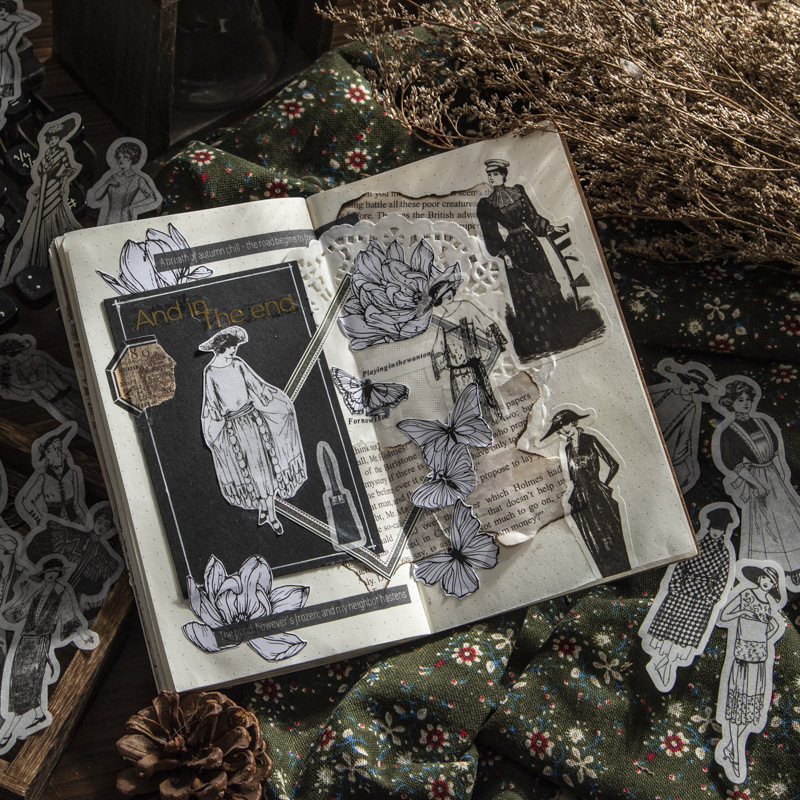 1pack/100pcs Vintage Black Whi - Vintage Things Collection recensione e prezzo