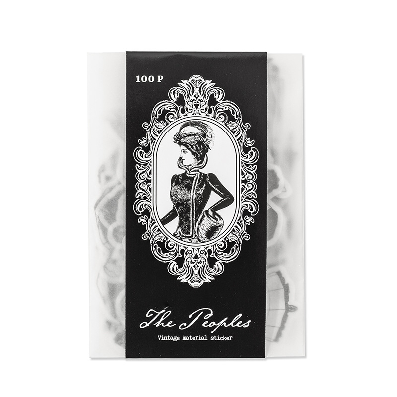 1pack/100pcs Vintage Black Whi - Vintage Things Collection recensione e prezzo