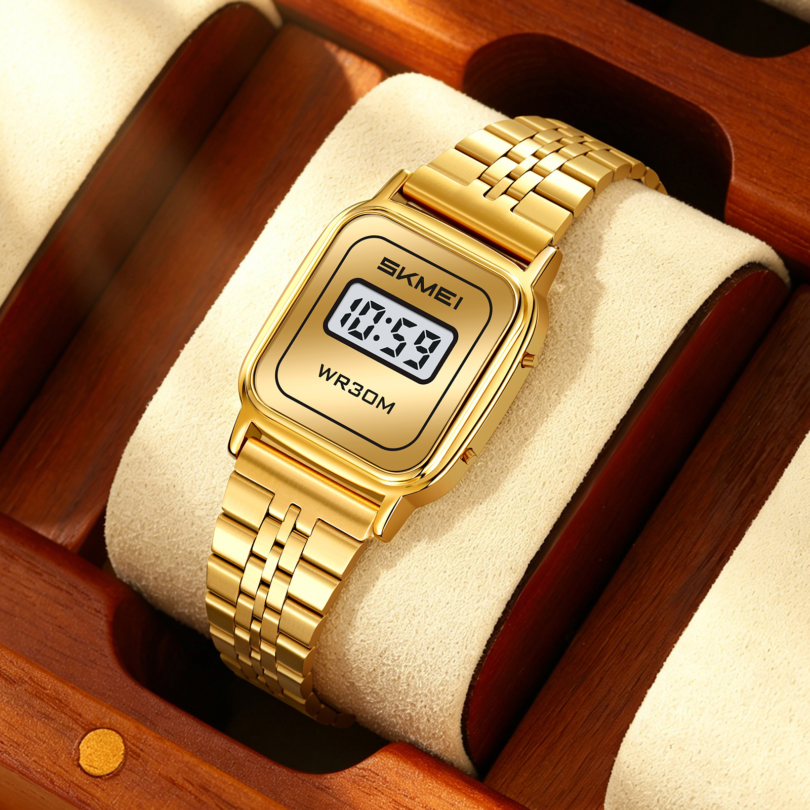 SKMEI 2589 Luxury Women's Digi - Vintage Watch Crystal recensione e prezzo