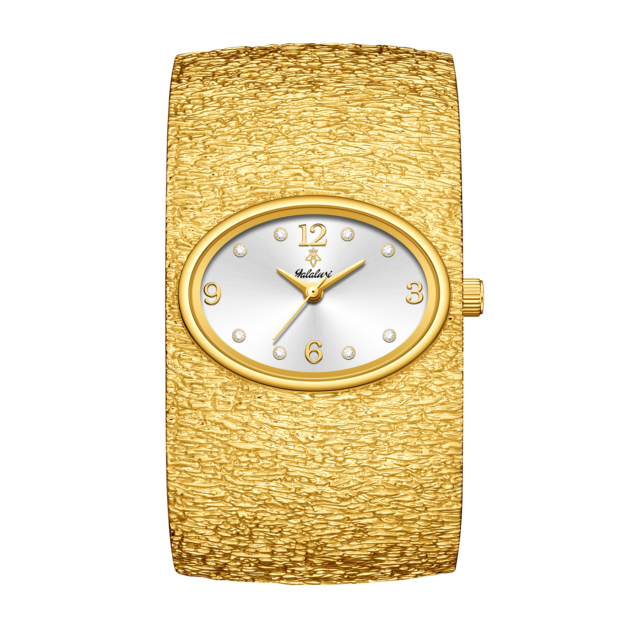 YaLaLuSi Textured Wide Gold Cu - Vintage Watch Crystal recensione e prezzo