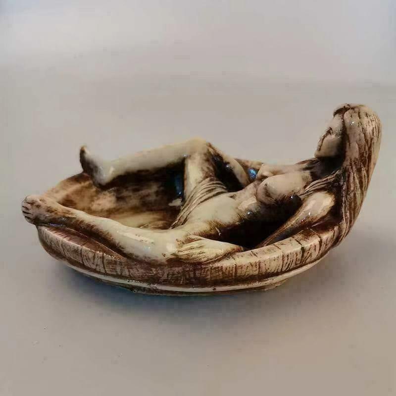Rare Chinese Antique Ashtray - - Vintage Collectible Ashtrays recensione e prezzo