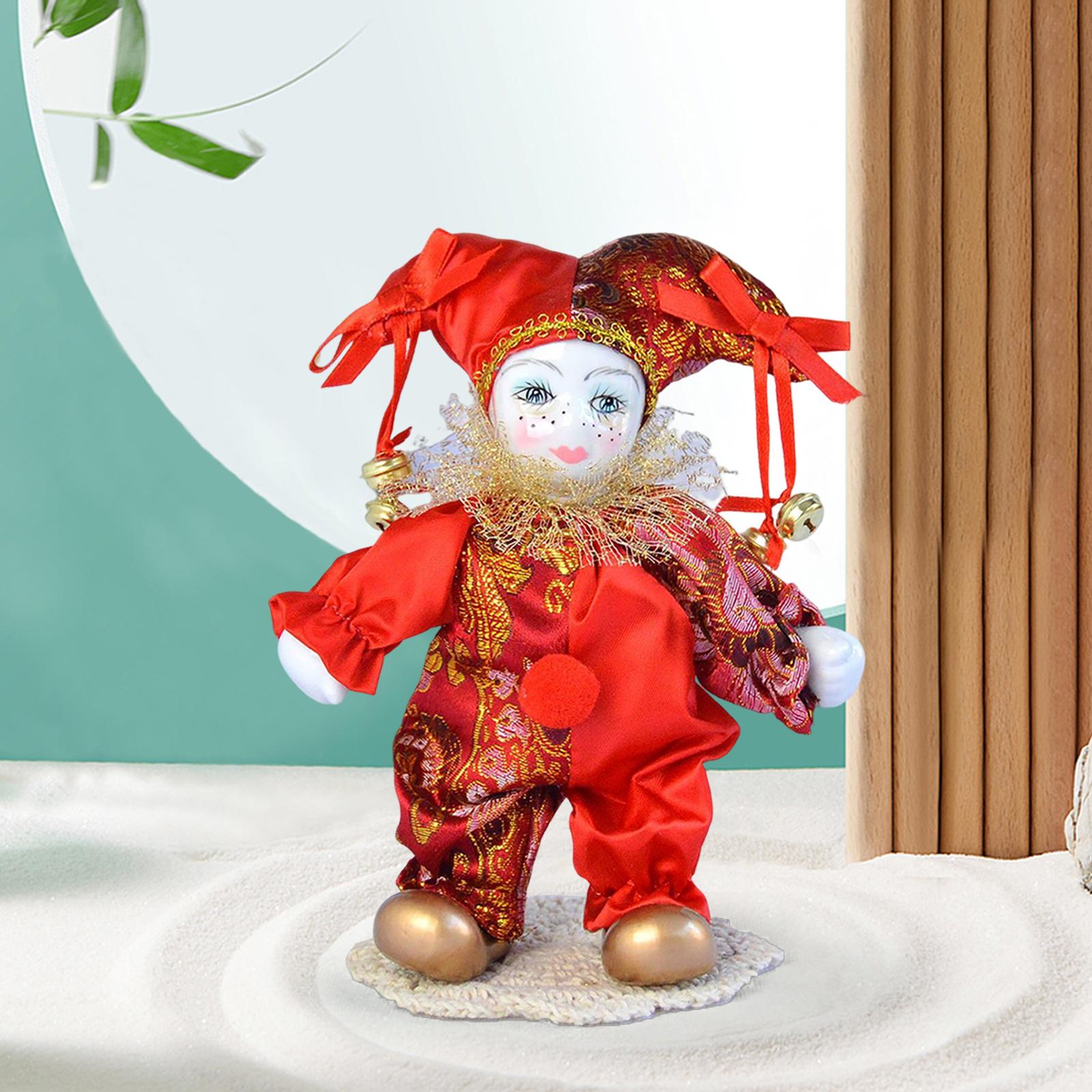 7 inch Clown dolls Display Ant - Vintage Collectible Porcelain Dolls recensione e prezzo